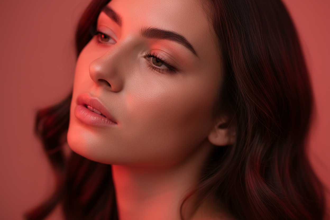 no water on her face,photorealistic